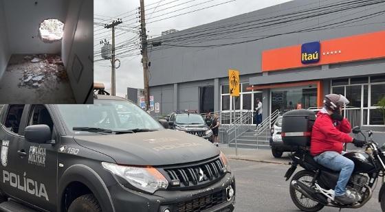 AVENIDA CARMINDO DE CAMPOS  Bandidos invadem agência do Itaú em Cuiabá