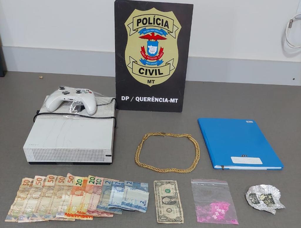 Polícia Civil apreende drogas sintéticas durante cumprimento de buscas em Querência