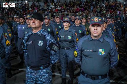 OFICIAIS E PRAÇAS06. Governo de MT oficializa promoção de 494 policiais militares