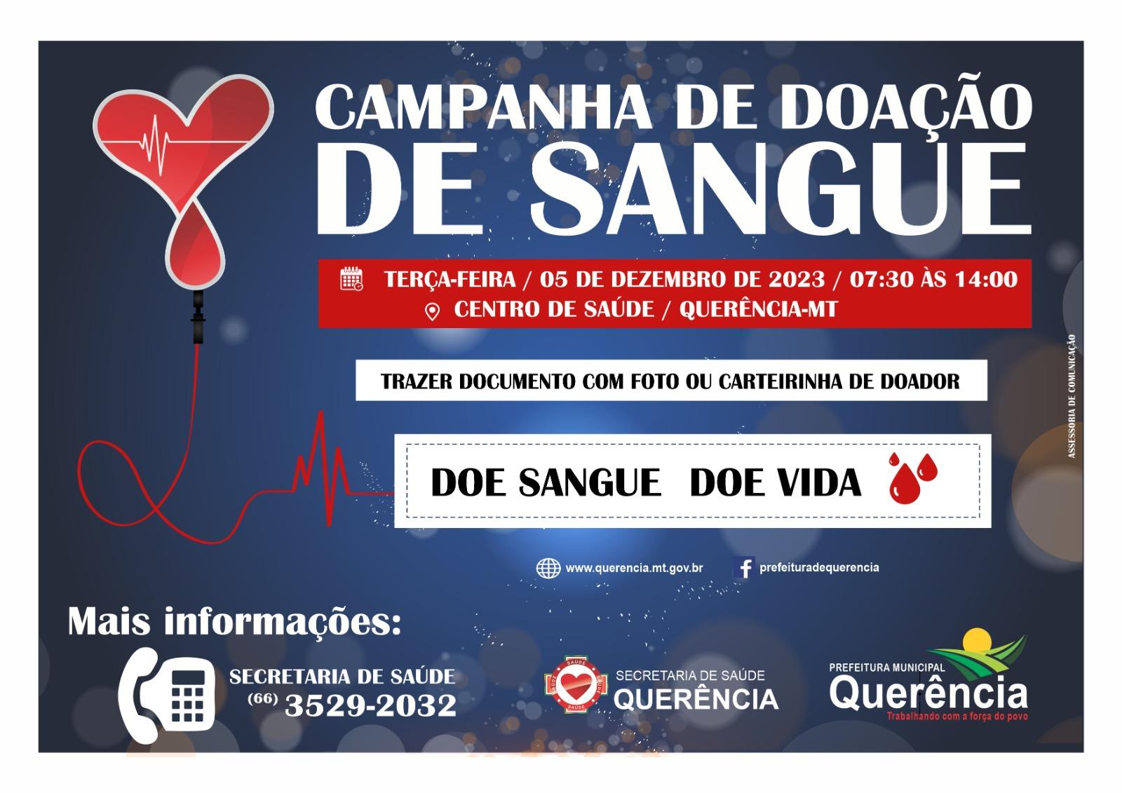 Campanha de Doação de Sangue