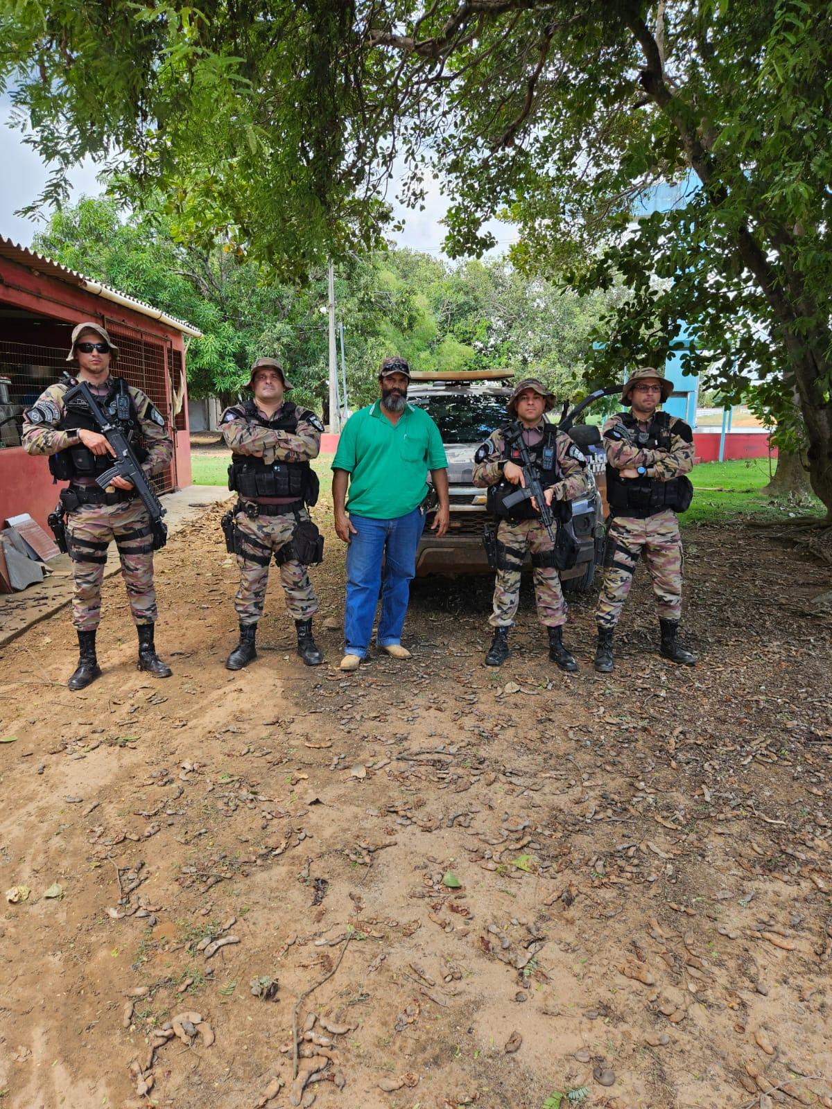 Patrulhamento Rural é realizado no município de Bom Jesus do Araguaia