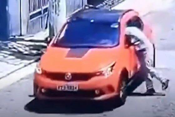 Ladrão infarta durante fuga, é abandonado por comparsa e morre; veja vídeo