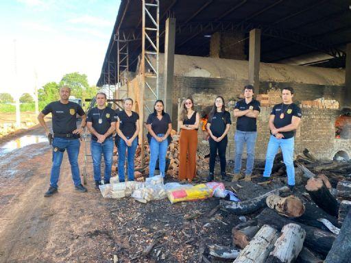 Polícia Civil de Confresa realiza incineração quase 70kg de drogas apreendidas