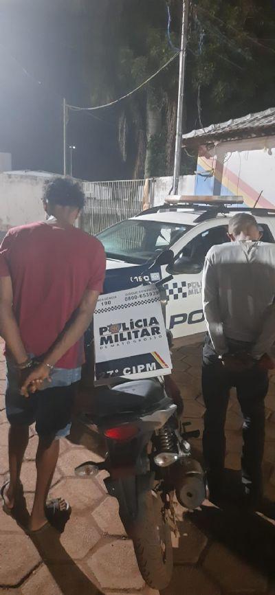 Polícia Militar prende suspeitos que roubaram e agrediram moradores de Confresa horas após o crime