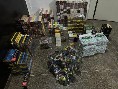 SEM NOTA FISCAL: Polícia Militar apreende carga irregular com mais de 3,9 mil carteiras de cigarros em Água Boa (MT)