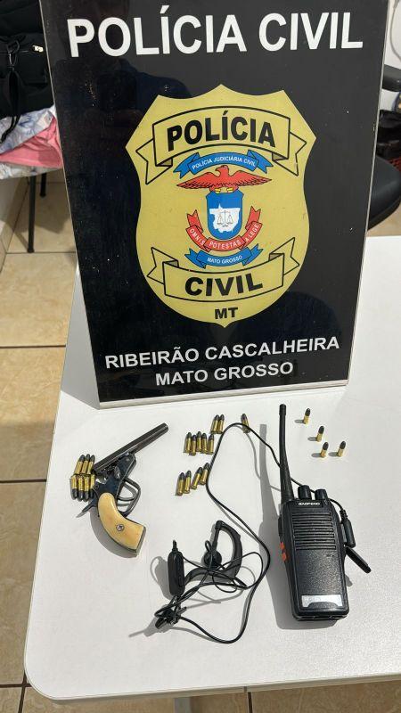 Autor de furto é preso na zona rural do município de Bom Jesus do Araguaia