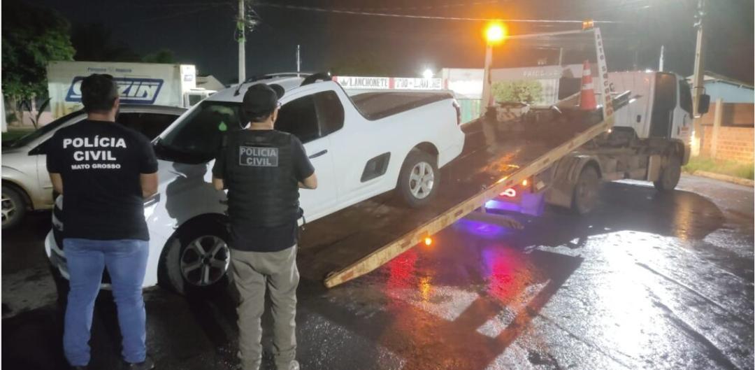 Polícia Civil de Querência-MT recupera carro roubado