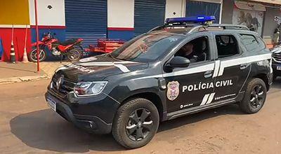 Polícia Civil prende suspeito de agredir ex e jogar moto dela no chão horas após o crime em Confresa