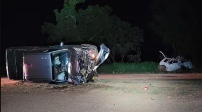 HAVIA FUGIDO DO LOCAL: Motorista de caminhonete envolvido em acidente que matou três pessoas é preso em flagrante em Canarana (MT)