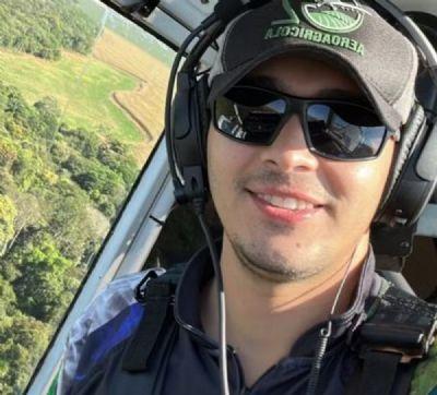 ACIDENTE FATAL: Avião cai em fazenda de MT e piloto morre preso a destroços