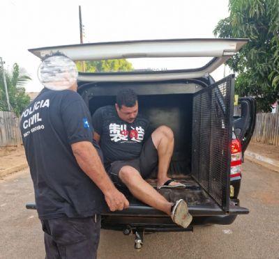 CRIME BRUTAL: Homem que arrastou corpo de mulher em motocicleta com corrente enrolada no pescoço é preso pela Polícia Civil em MT