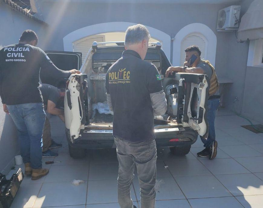 PREJUÍZO AO TRÁFICO: Polícia Civil apreende 122 kg de droga durante operação em cidade do Araguaia (MT) avaliados em mais de R$ 10 milhões