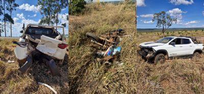 TRAGÉDIA: Investigador da Polícia Civil e motociclista morrem em acidente em Chapada dos Guimarães (MT)