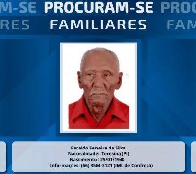 Politec de Confresa (MT) procura por familiares de idoso que faleceu em hospital