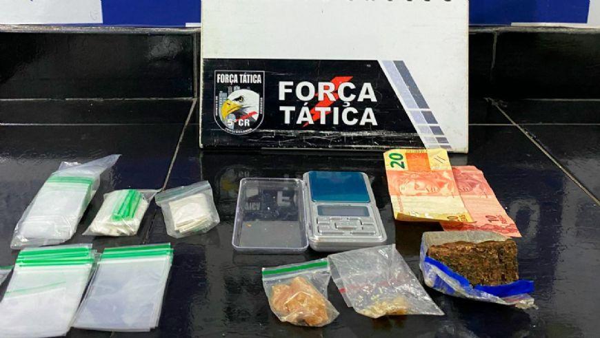 Adolescente é apreendido com drogas escondidas no banheiro de sua residência em cidade do Araguaia (MT)