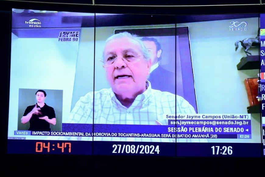 Armas: Jayme Campos pede derrubada de decreto de Lula para garantir direitos