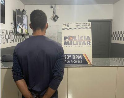 Homem é preso por estuprar enteada de 12 anos em Vila Rica (MT); mãe denunciou