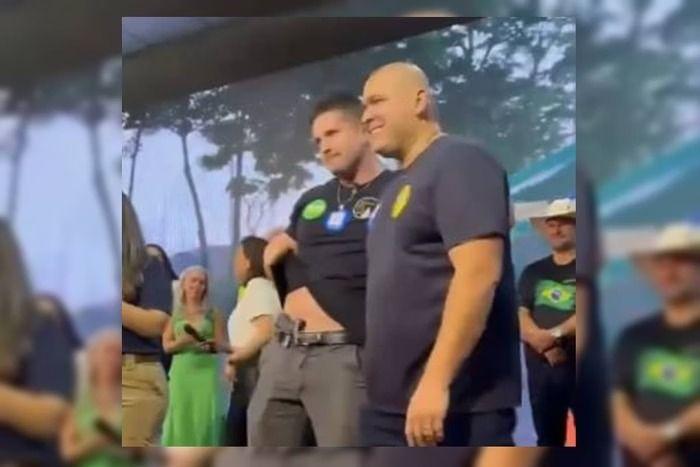 PF apura conduta de pré-candidato em Cuiabá que exibiu arma durante convenção