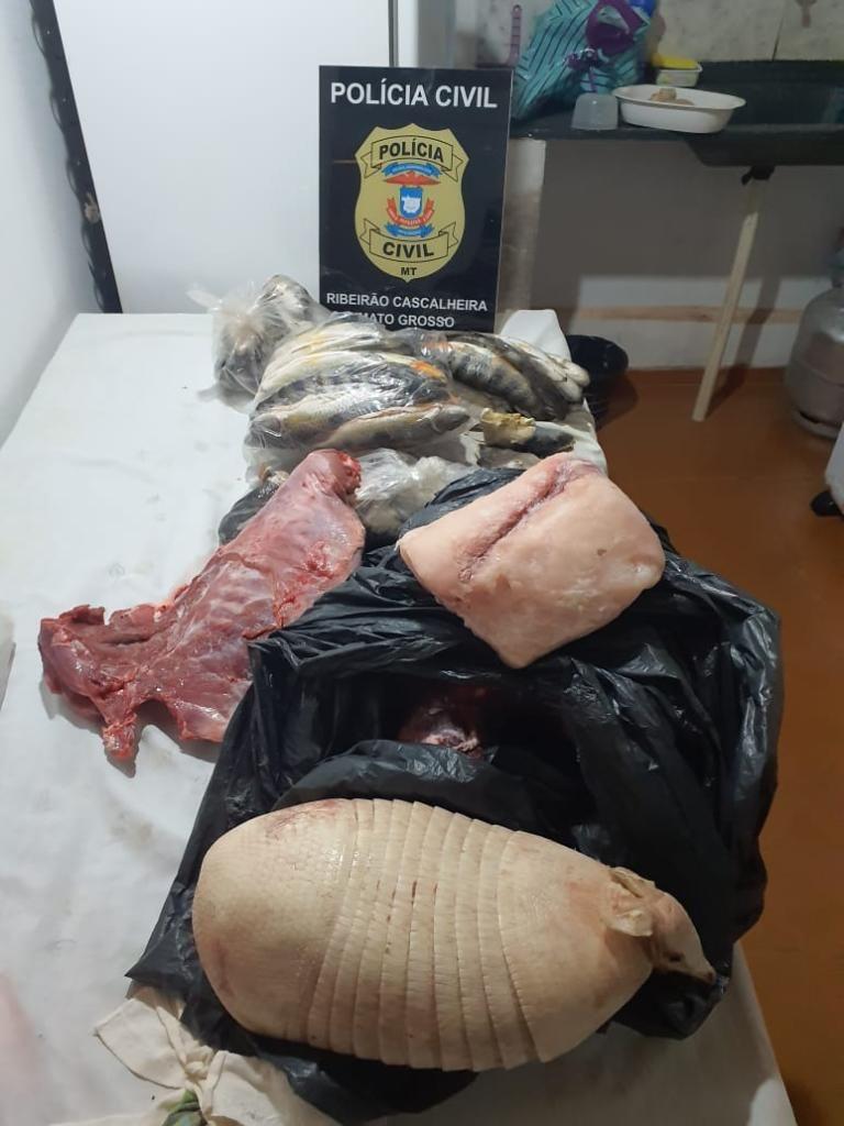 Polícia Civil prende homem por pesca e caça ilegal em Ribeirão Cascalheira (MT)