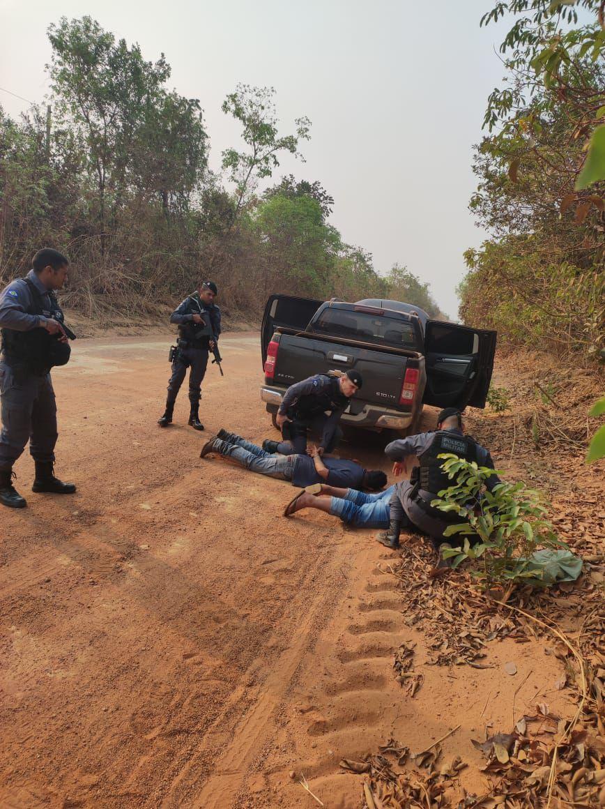 Quatro homens são presos por carregamento de adubo furtado em São José do Xingu (MT)