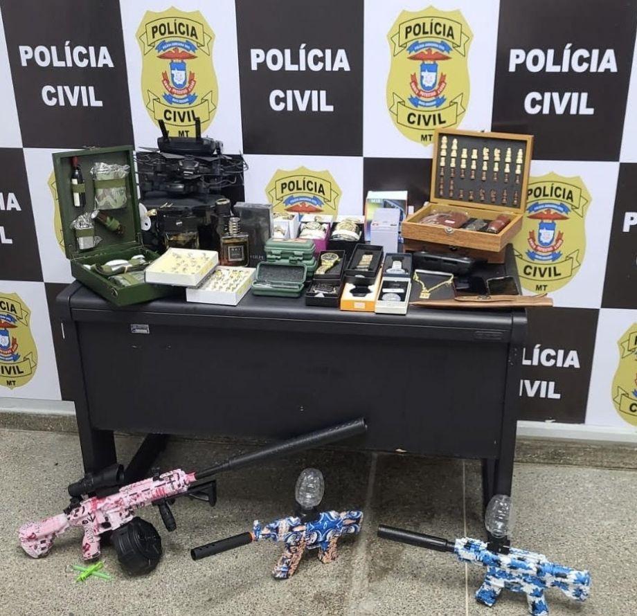 Autor de furtos em comércios de Água Boa (MT) é preso pela Polícia Civil